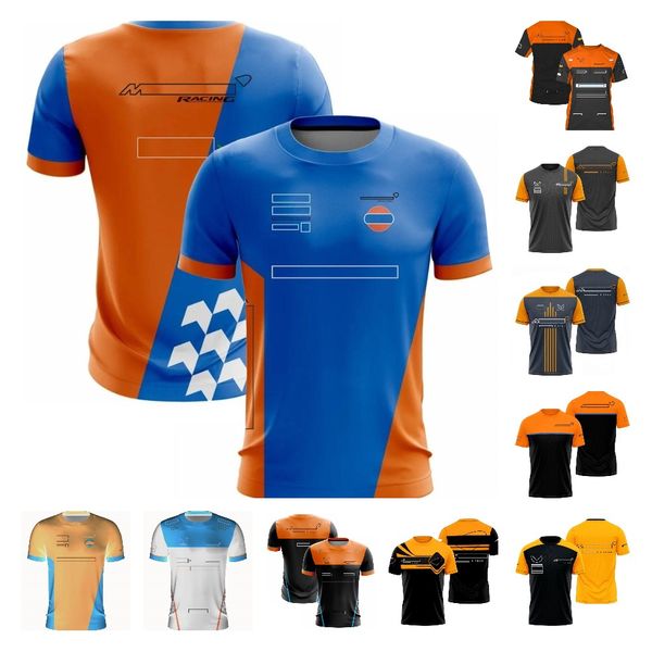 

f1 team drivers' t-shirts new short-sleeved breathable quick-drying racing clothes in summer