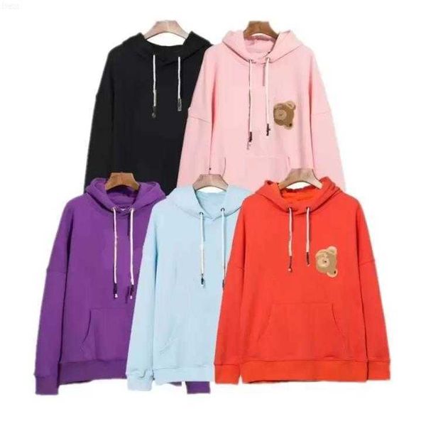 

3a 2022 mens designerhoodie sweater sweatshirts streetwear t shirt loose lovers luxury pa palms jumper women angel hoody hooded sweatshirt g, Black