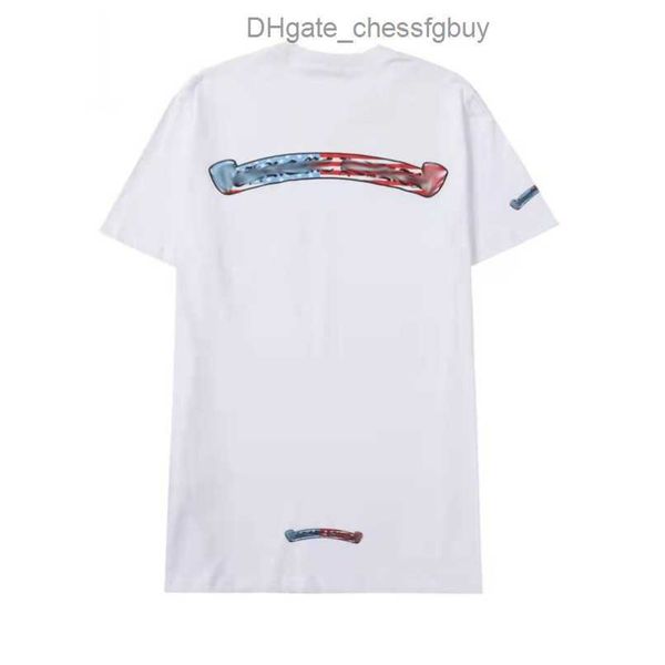 

men's t shirt fashion luxury brand tees men women sanskrit letter couple t-shirt sweatshirt horseshoe flower short sleeve polos cross, White;black