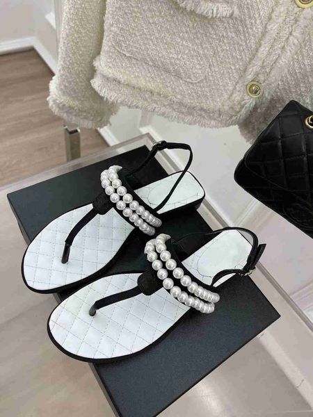 

designer luxury sandals ballet flats women single shoe mules slippers sandal genuine leather lambskin casual shoes flip flops size 35-41 cam, Black