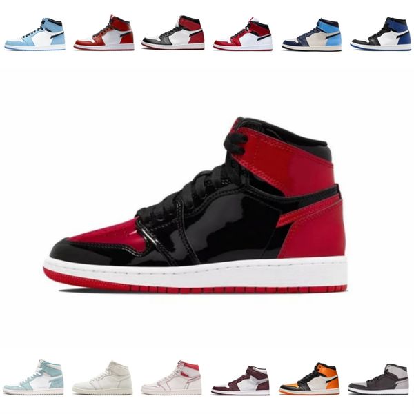

basketball shoes running sneakers university blue high dark mocha electro orange unc light smoke grey hyper chicago bred royal toe jumpman 1