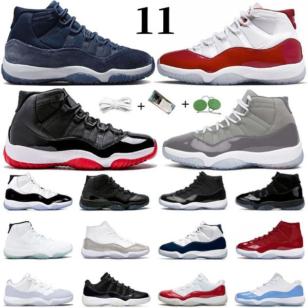 

jumpman 11 11s basketball shoes men women cherry midnight navy cool grey 25th anniversary 72-10 low bred cap and gown animal instinct mens t