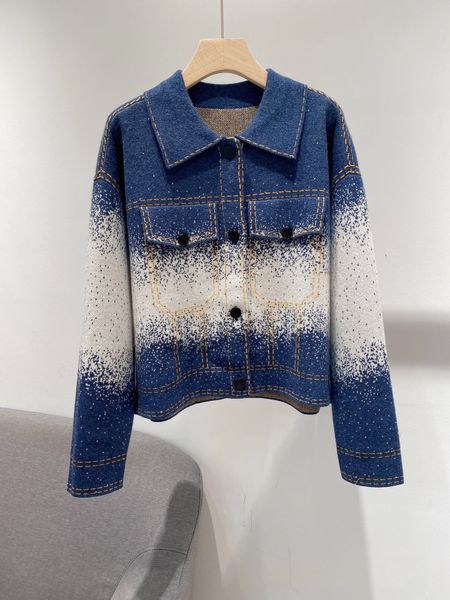 

women's jacket jacket new style cashmere denim jacket in spring fashion element fashion frontier essential item, Black;brown