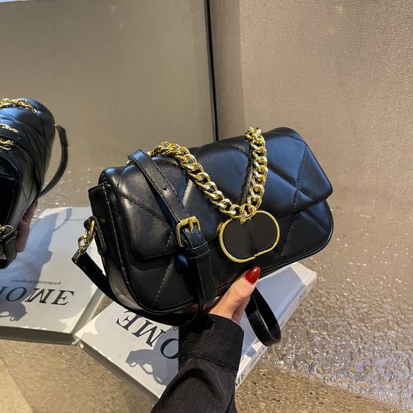 

designer bag tote bags fashion messenger chain bag women pu handbags prelude rhombus handbag square purse single shoulder wallets female who