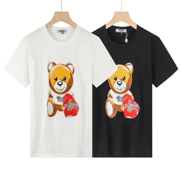 

summer mens designer t shirt casual man womens loose tees with letters print short sleeves sell luxury men t shirt m37, White;black