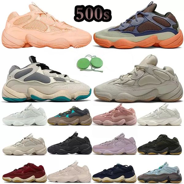 

with box 500 running shoes enflam blush bone white enflame salt soft vision super moon yellow taupe light utility black 500s men women wpman