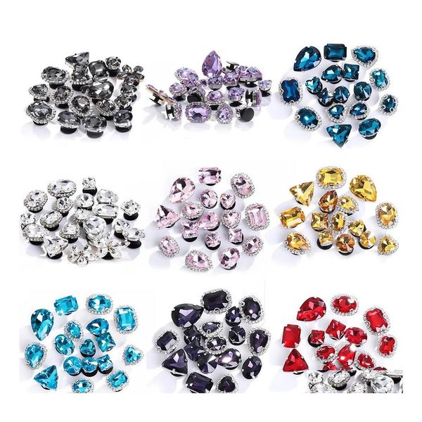 

shoe parts accessories moqis2lots 10pcs/set pvc alloy flower crystal flowers charms babes fit for shoes bracelets bands croc jibz dhulh, White;pink