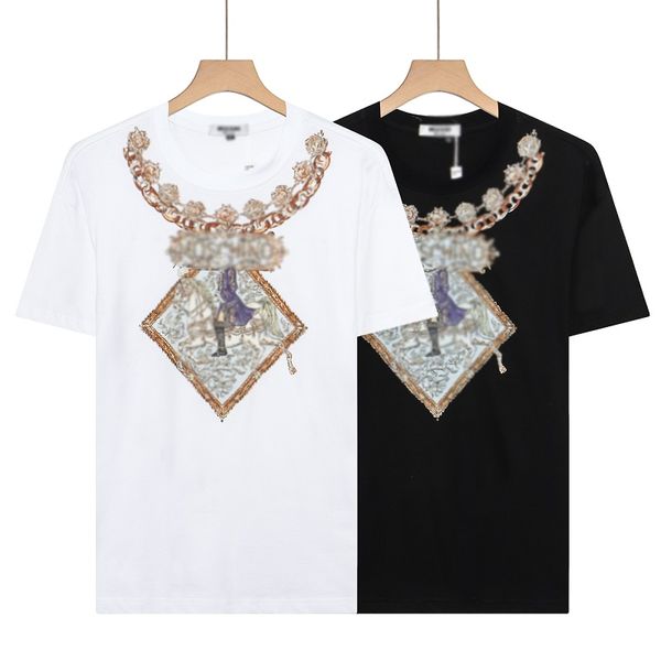 

summer mens designer t shirt casual man womens loose tees with letters print short sleeves sell luxury men t shirt m15, White;black