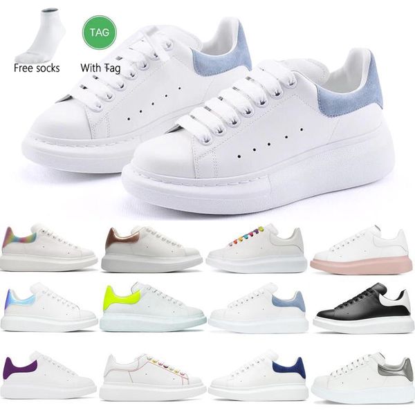 

2022 designer logo oversized casual shoes white black leather luxury velvet suede womens espadrilles trainers mens women flats lace up platf