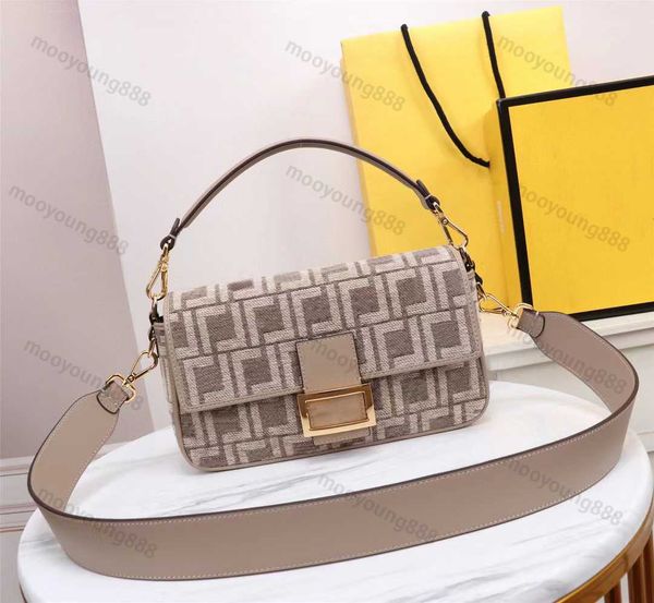

10a tier mirror quality baguette hobo bag 26cm luxury designers small canvas purse womens real leather flap handbag tote classic