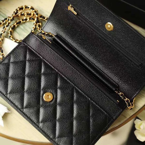 

10a ccity mirror quality classic woc luxuries designers flap bag ap0250 caviar leather cross body designer lady single shoulder bags chains