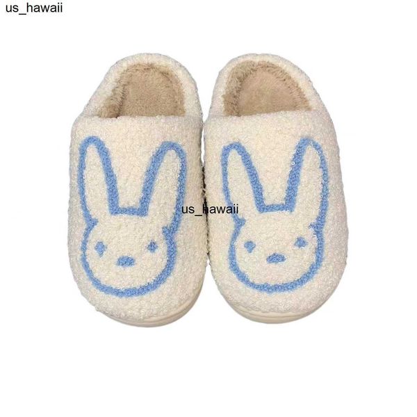 

Funny Bunny Slippers Rabbit New House Women Slipper Cheap Hot Selling In Winter /Autumn 0128V23, Blue rabbit