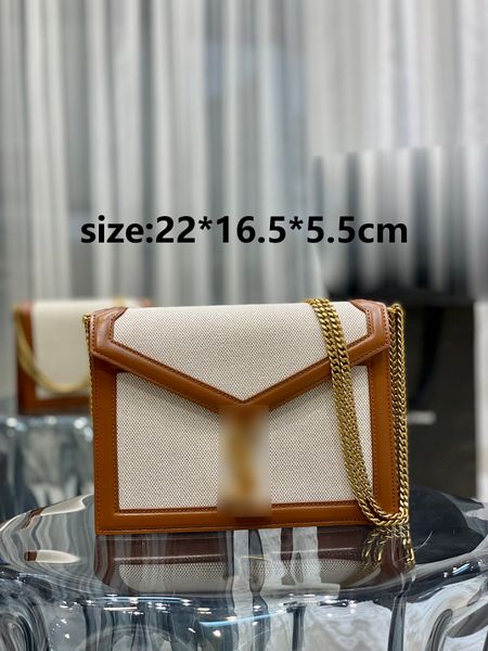 

designer bags luxury shoulder bag gold metallic straps canvas handbag envelope