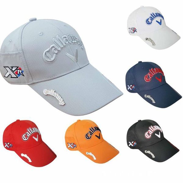

outdoor hats men's golf hat magnetic mark sport adjustable baseball cap 3d embroidery sunshade for men and women, Black;white