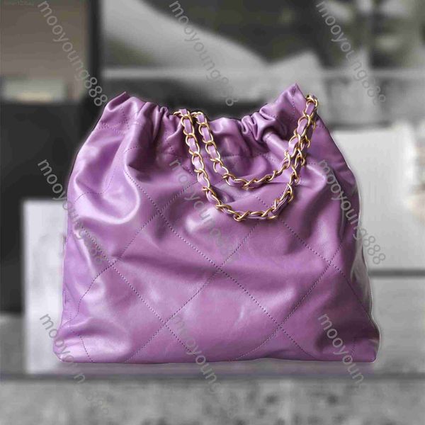 

10a tier quality luxury designer 22 handbag medium quilted tote women small real leather bucket purse shopping tote black calfskin