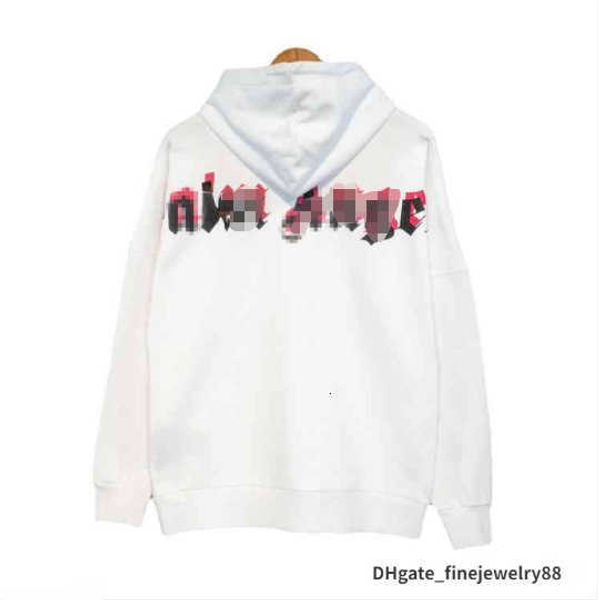 

mens palms designer hoodie flocking towel embroidery guillotine bears hoody hoodies men angles women sweaters hooded sweatshirts size s-xl f, Black