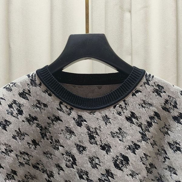 

summer women's brand women fashion design t shirt knits sweaters spring pattern knit pullover sweater o-neck elegant short sleeve ladie, White