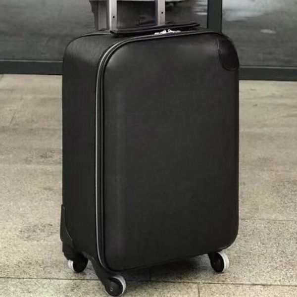 

personalized customizable name letter suitcase designers luggage other fashion trunk rod box spinner universal wheel duffel with wide pull f