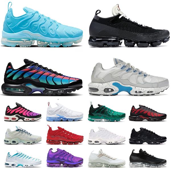 

tn plus running shoes men women tns requin terrascape mint green university blue eur 46 47 black offs whiter tennis speed trainers designer