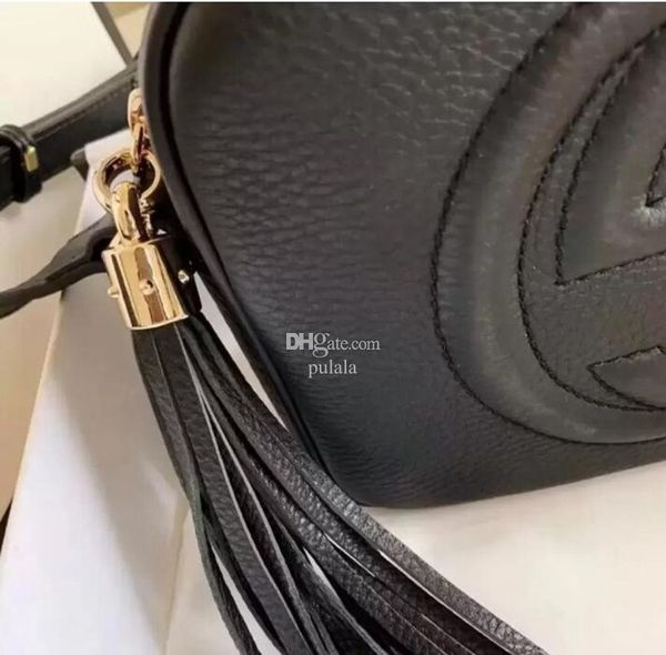 

2022 Tops Quality Handbag Wallet Women Handbags Crossbody Soho Bag Disco Shoulder Bag Fringed Messenger Bags Purse 22cm 308364, Khaki