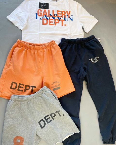 

men's t-shirt lan cotton 2023 22fw street flame letter short sleeve t-shirts men women casual tee leisure vin simple wkas, White;black