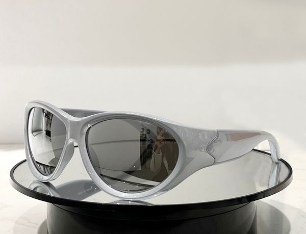 

0158 swift round shield sunglasses for women silver mirror sun glasses sonnenbrille shades designer sunglasses gafas de sol uv400 protection, White;black