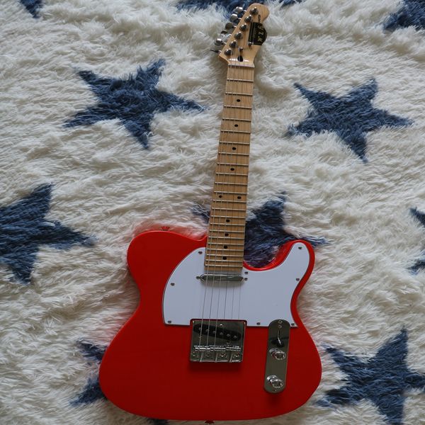 

red maple fingerboard high-end pickup six-string electric guitar