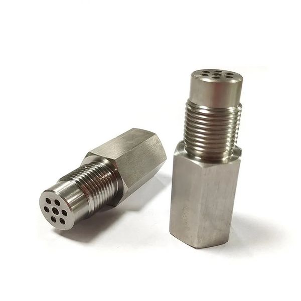 

universal cel fix check engine light eliminator o2 oxygen sensor adapter extender spacer bung mini catalytic converter m18x1.5