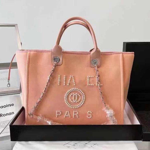 

fashion luxury women's handbags beach bags ch brand canvas embroidered label women packs evening bag classic big handbag