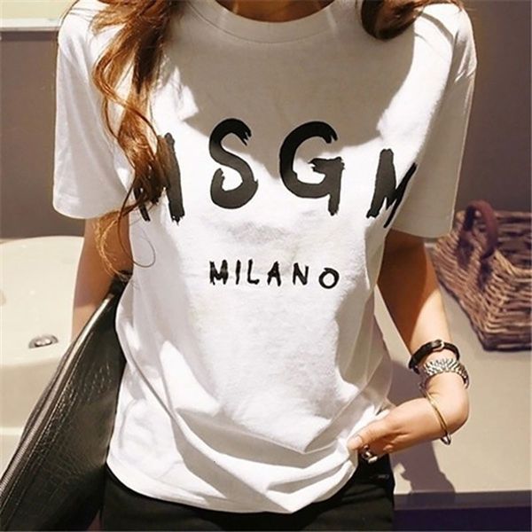 

women's tshirt fashion summer menwomen tshirts letter printed short sleeve t shirt clothes 230130, White