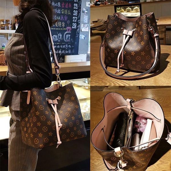 

drawstring designer bucket bags luxurys women chain strap crossbody purse messenger bag