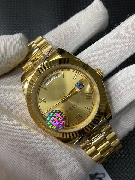 

wholesale luxury fashion men's watch 2813 automatic movement stainless steel watchband high-quality men's watch watch gifts, Slivery;brown