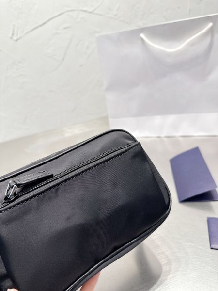 

winter 2023 new luxury designer bag fashion shoulder handbag crossbody bag purse chest bag fanny pack nylon fabric zipper wallet