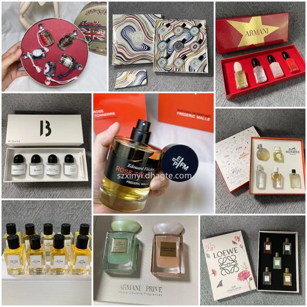 

Brand Dupe Perfume Sets Fre-deric Malle FM Women's Men's Perfume 100ml and 6pcs/set Gift Set