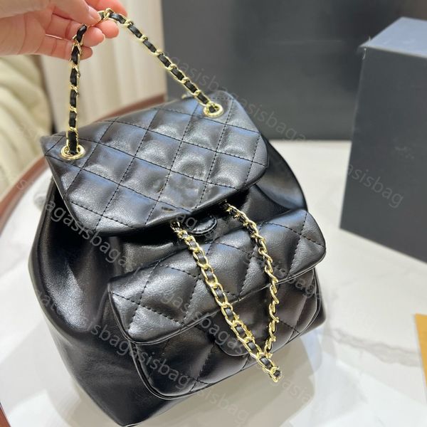 

designer luxurys designer mini backpack purse channel bag cc backpacks shoulder cross body woman channel holder quilted leather duma mini ha