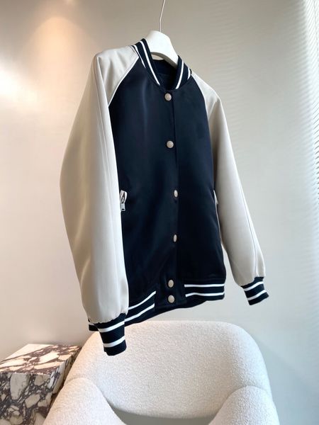 

latest designer men's and women's jacket fashion casual jacket jacket sporty style embroidery letter stapled diamond baseball wind, Black;brown