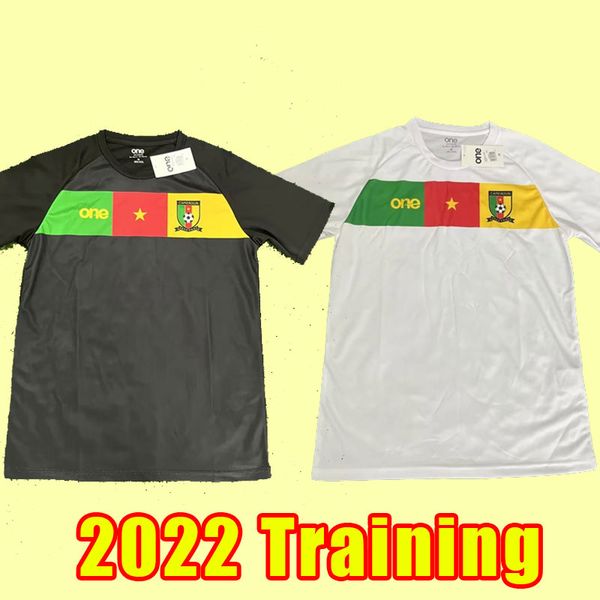 

2022 2023 cameroon soccer jerseys choupo-moting anguissa aboubakar ekambi ganago bahoken national team home green away 22 23 football shirt, Black;yellow