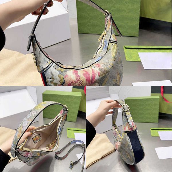 

new evening shoulder bags underarm bags designer bag womens handbags vintage print tote beach bags purse female fashion crossbody 221214