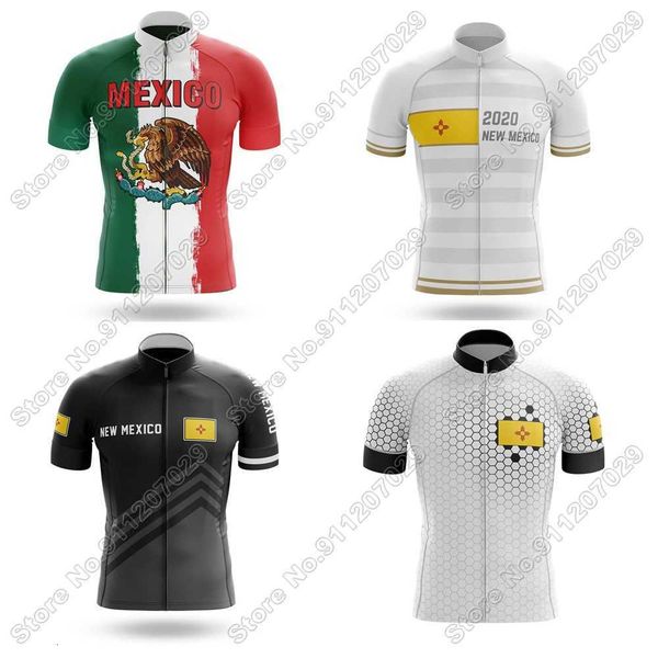 

mexico 2021 cycling jersey short sleeve summer cycling clothing men road bike shirts bicycle mtb wear uniform maillot, Gray;blue