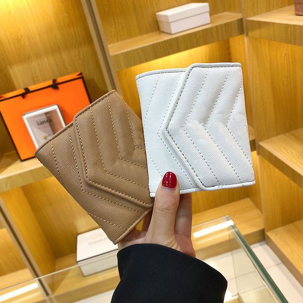 

short leather wallet womens luxury purse designer wallets black red flap clutch classic lady zippy retro portable stylish letter embossed me, Red;black