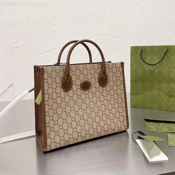 

handbag g fashion totes genuine leather designer double letter large capacity shopping bags trendy shoulder bag high quality