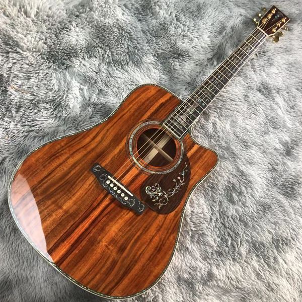 

41 "d mold missing corner whole abalone shell mosaic acoustic acoustic guitar