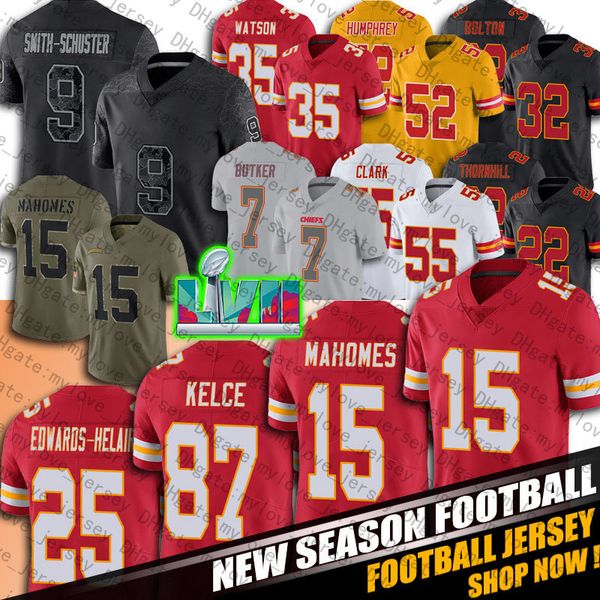 

15 patrick mahomes jersey travis kelce football kansases city chiefes isaih pacheco jerick mckinnon chris jones jerseys kadarius toney nick, Black;red