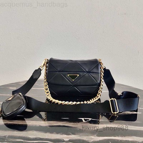 

prad cross body designer hobo bags women handbags soft patchwork genuine leather shoulder bag purses fashion chain messenger bag