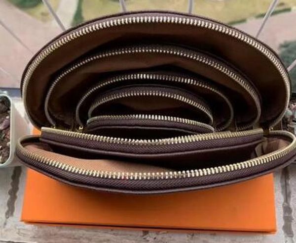 

4pcs/set luxury designer womens cosmetic bags pu leather famous makeup bag travel pouch ladies purses organizador toiletry bag clutch bags
