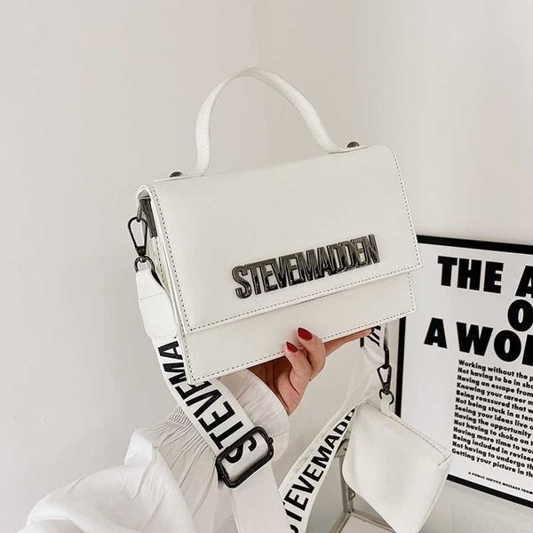 

handbag new women's popular fashion letter shaped small square single shoulder messenger bag