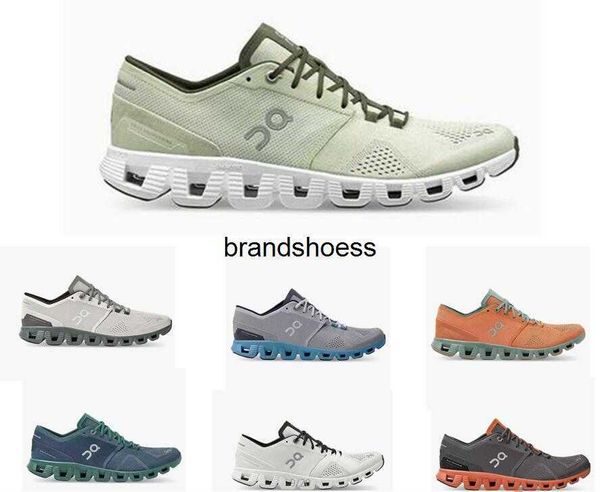 

on cloud x running shoes workout and cross training shoe kingcaps store lightweight enjoy comfort stylish design men women runner sneakers, Black