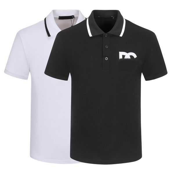 

men's t-shirts 2023 new designer summer short sleeve european and american polo men's t-shirt hig casual wear large m-3xl # 66, White;black