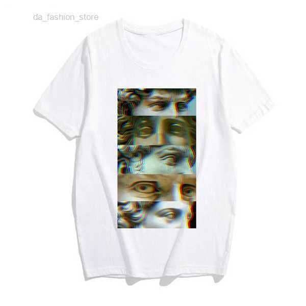 

summer male 3d the great wave off vaporwave color glitch print t shirt men hip hop fashion harajuku retro men's t-shirt dydhgmc223 5 rb, White;black