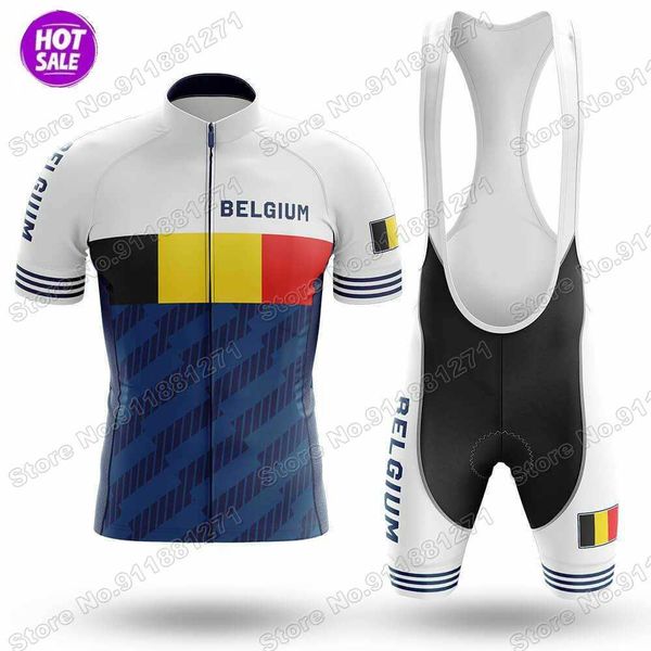 

suit belgium team 2021 cycling jersey set men summer bicycle clothing road bike shirts suit bicycle bib shorts mtb ropa maillot, Black;red